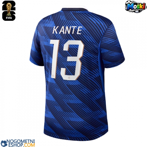 Moški Nogometni dresi Francija Kante #13 Domači SP 2026 Kratek Rokav